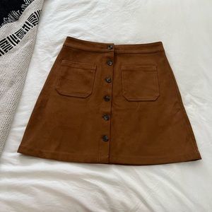 Marine Layer button down skirt